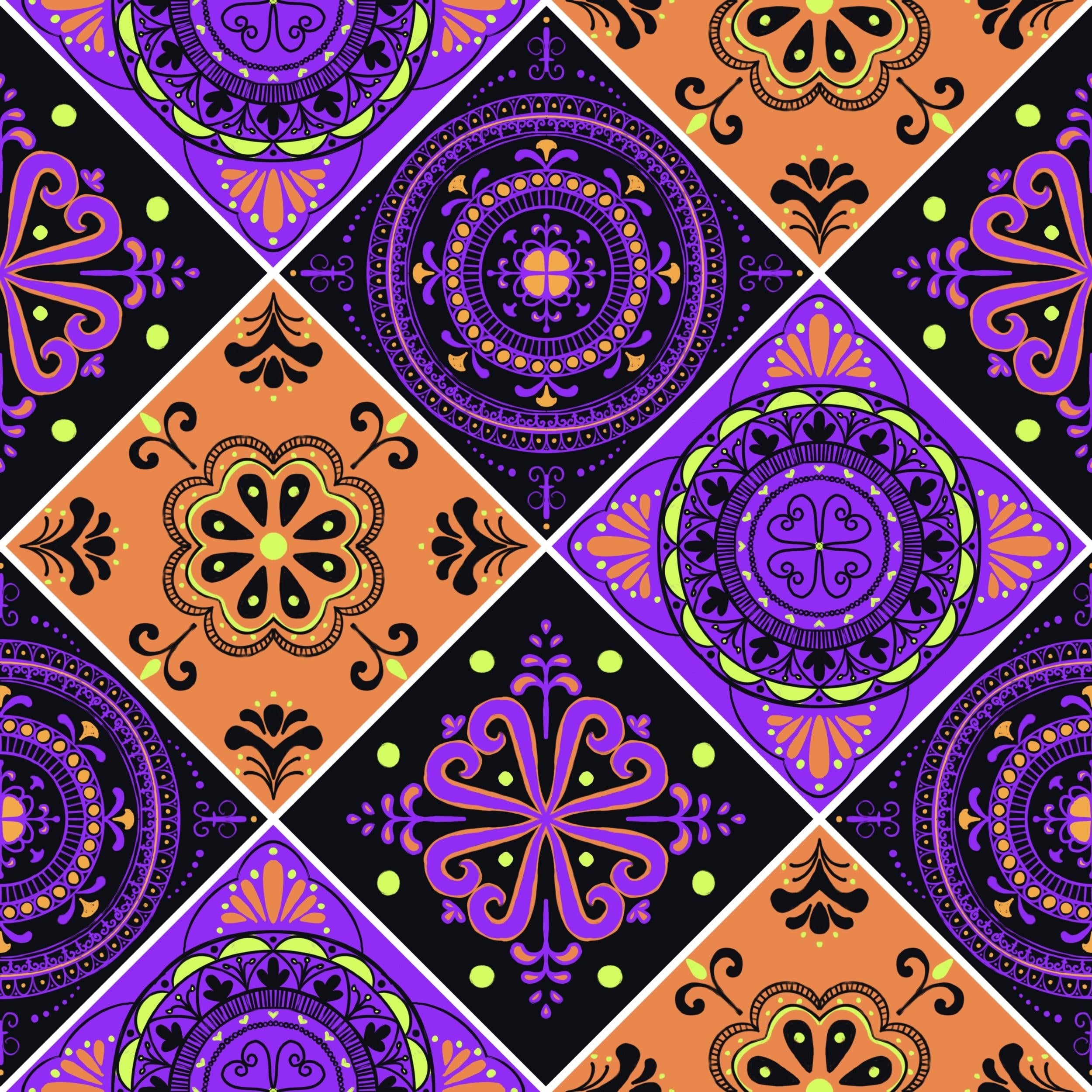 Halloween Tiles - student project