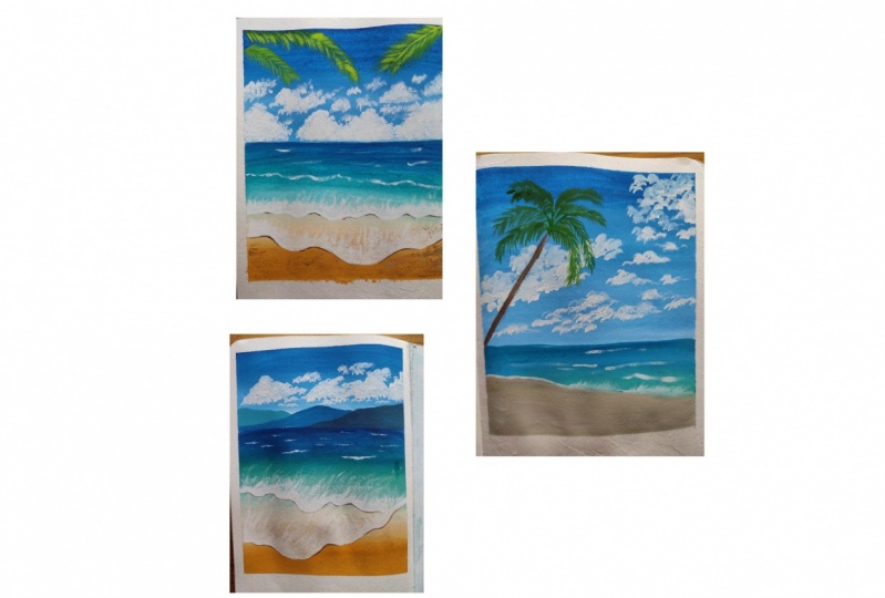 Beach landscape