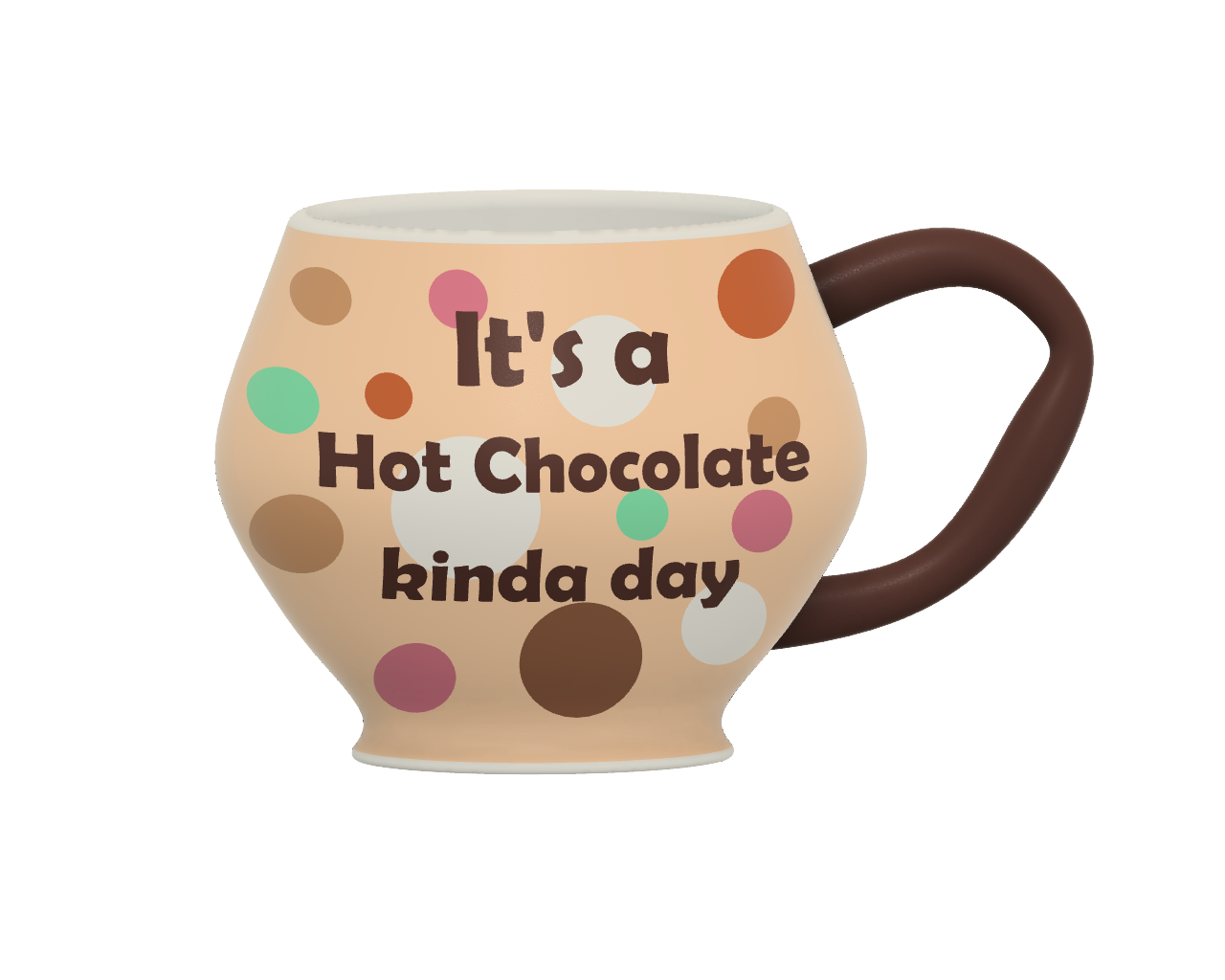 Of course it'd be for hot chocolate! - student project