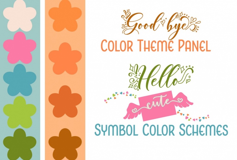 Hello Symbol Color Schemes