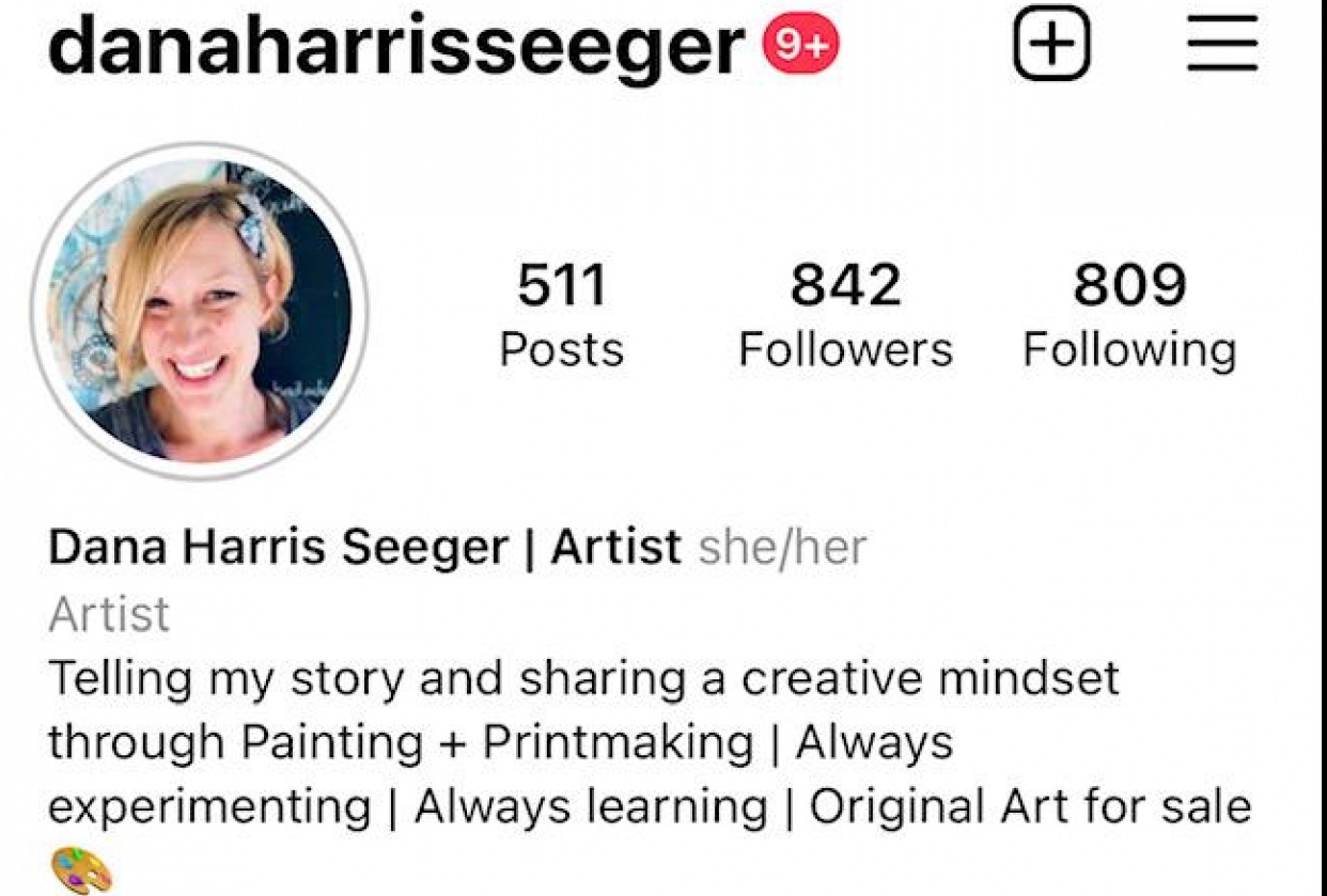 Instagram Profile - student project