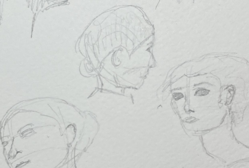 Quick sketches using sail shape