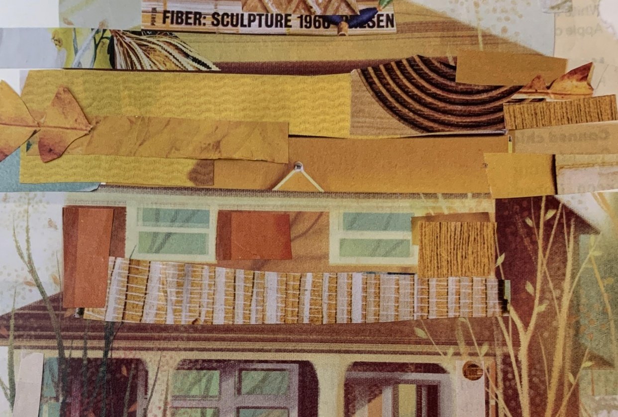 Four Collages inspired by Art History - student project