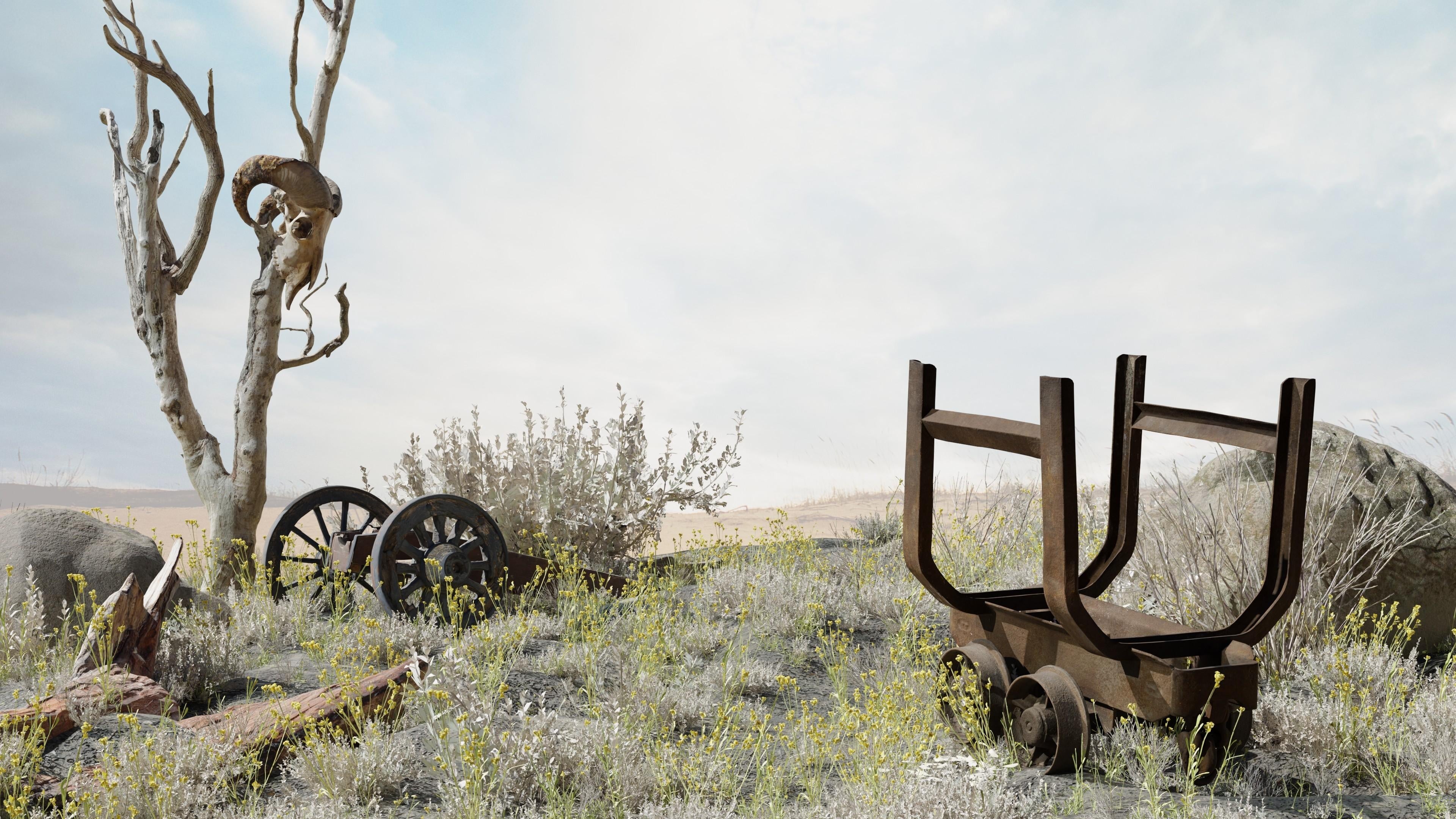 Old mining bones - student project