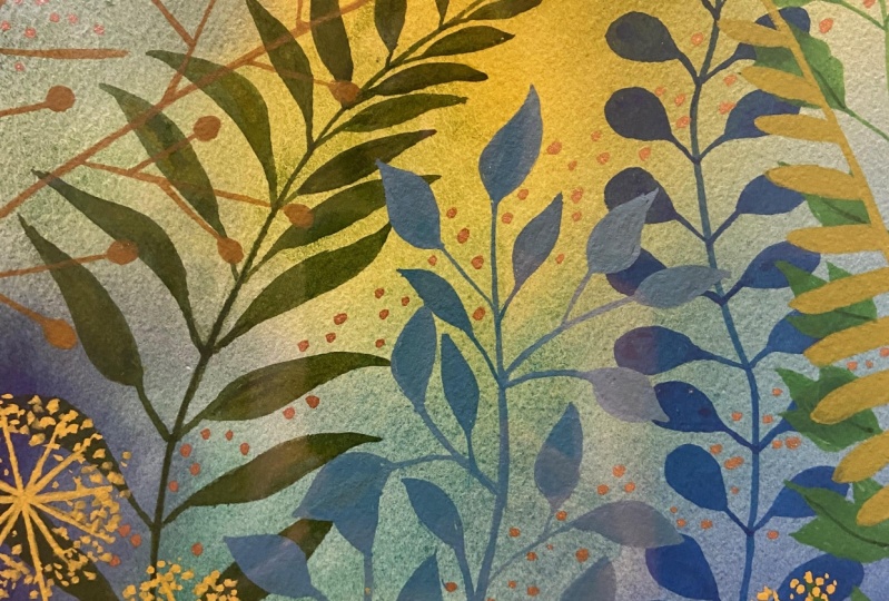 Layering Watercolor