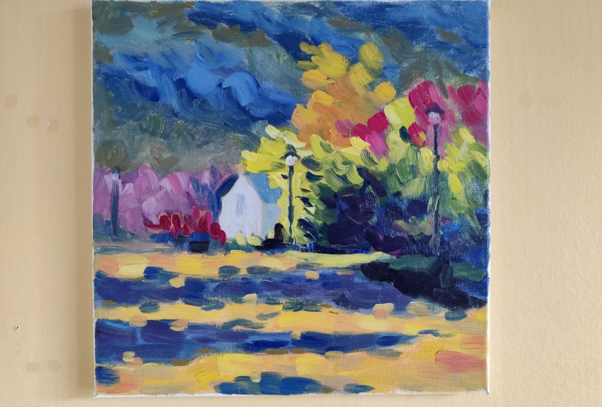Course painting - student project