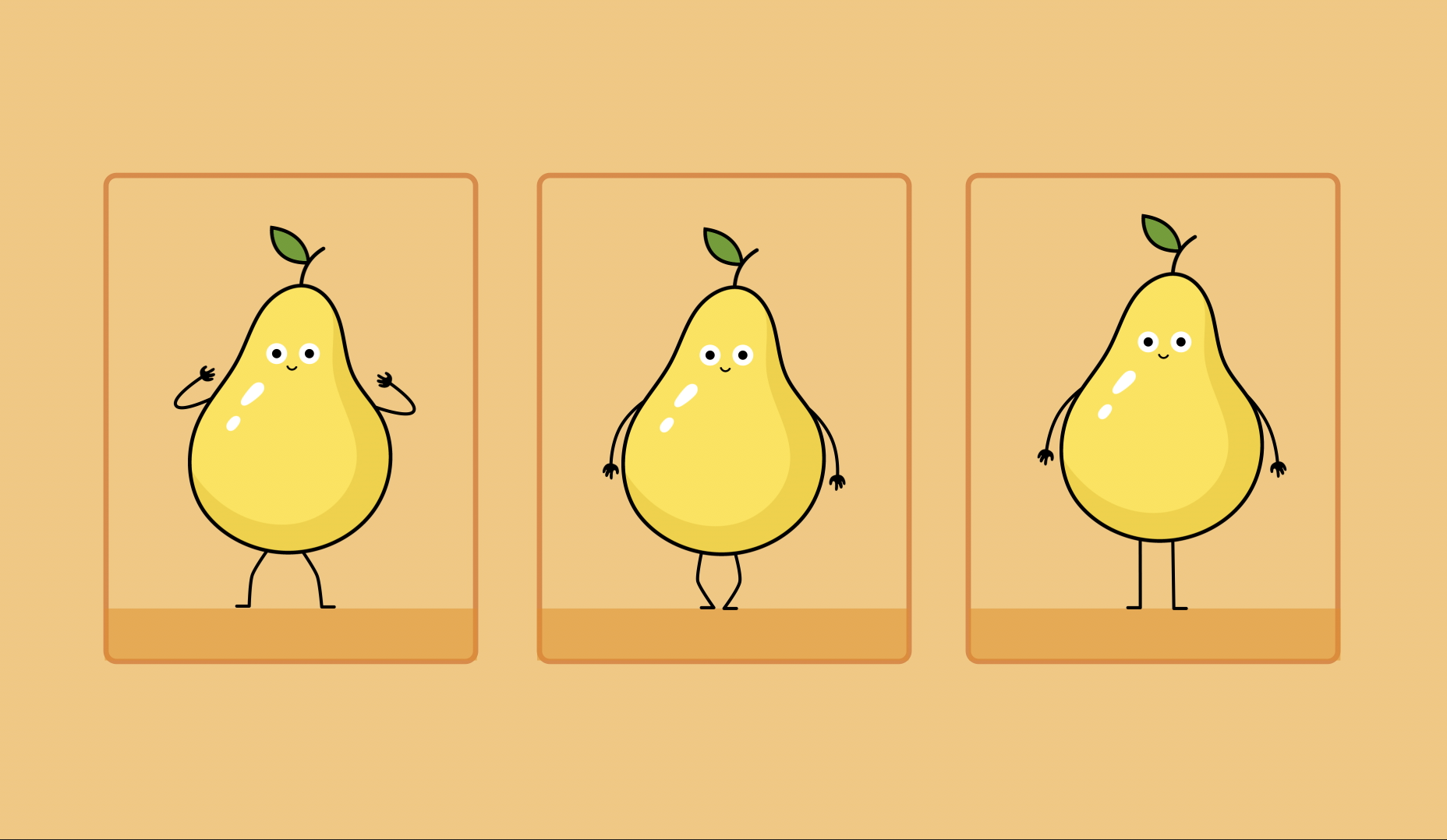 Plump Pears - student project