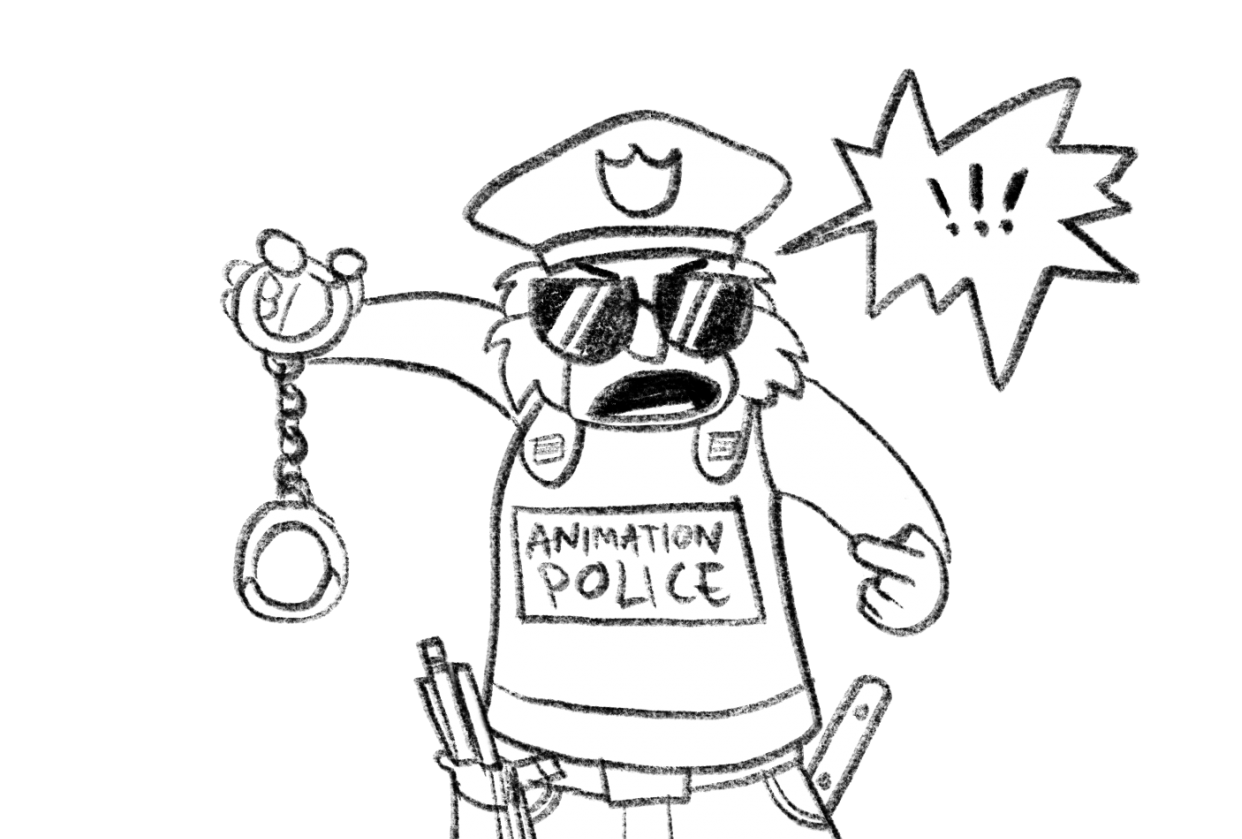 All GIFs >> NOT the Animation Police - student project