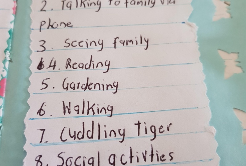 Self care plan