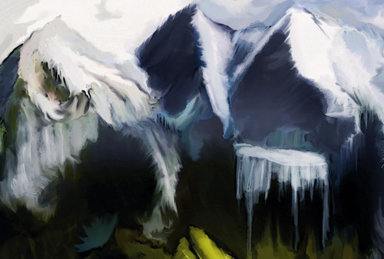 Mountain Landscape - student project