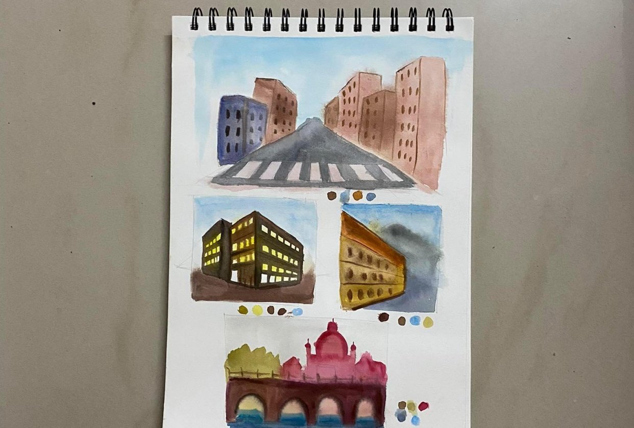 Elements of Cityscapes and Urban Landscapes. - student project