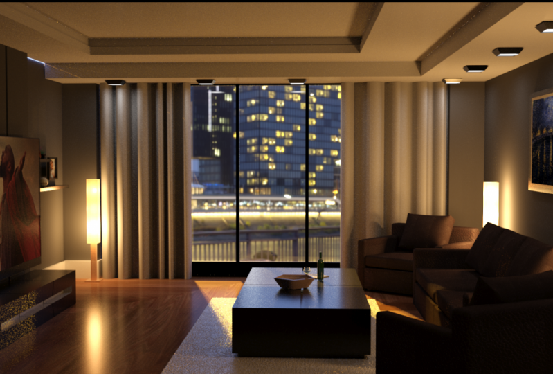 Living Room Render