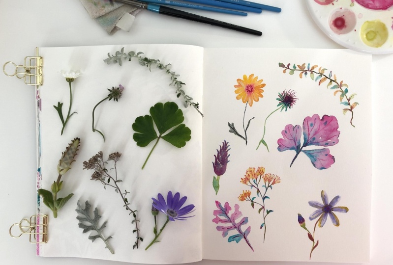 Stylized botanicals