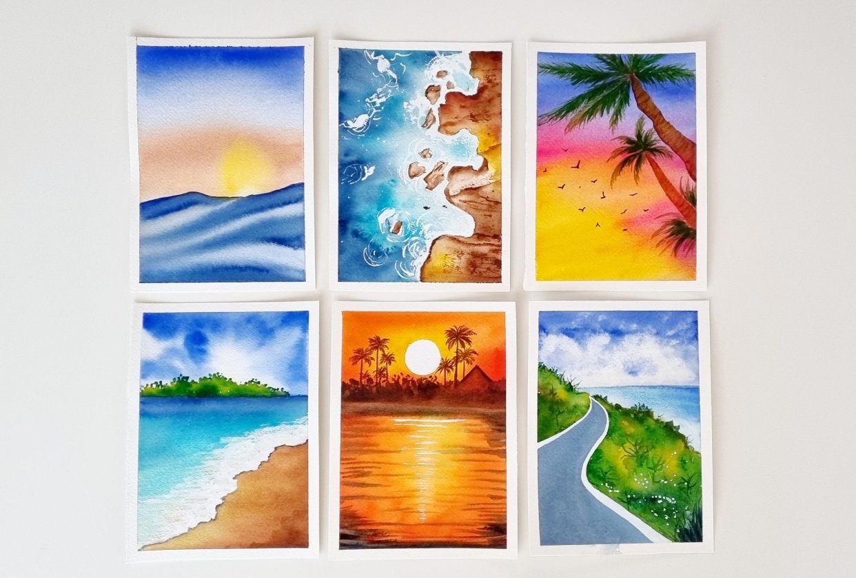 Summer & Beaches - student project