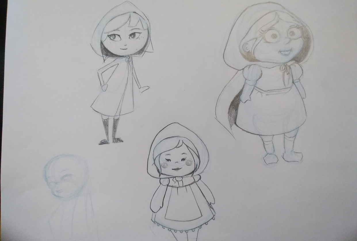 Finding my characters - student project
