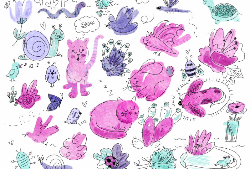 Creative Splotch Doodles!
