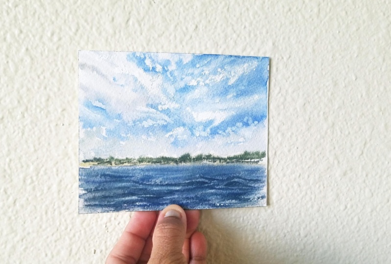 Watercolor Painting on the Go