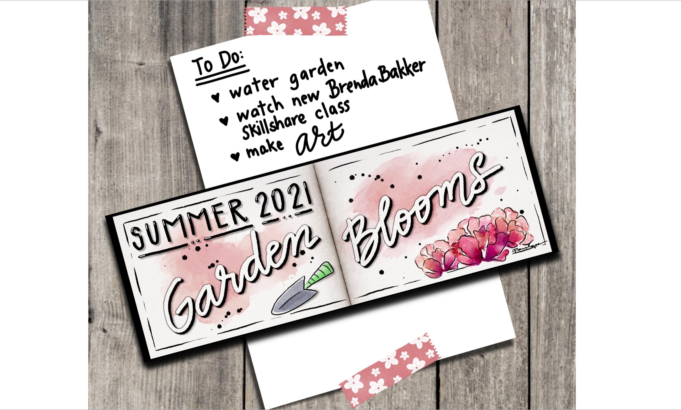 Garden Blooms - student project