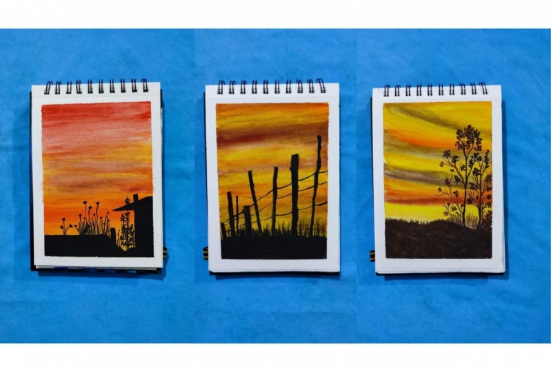 Sunset and Silhouette