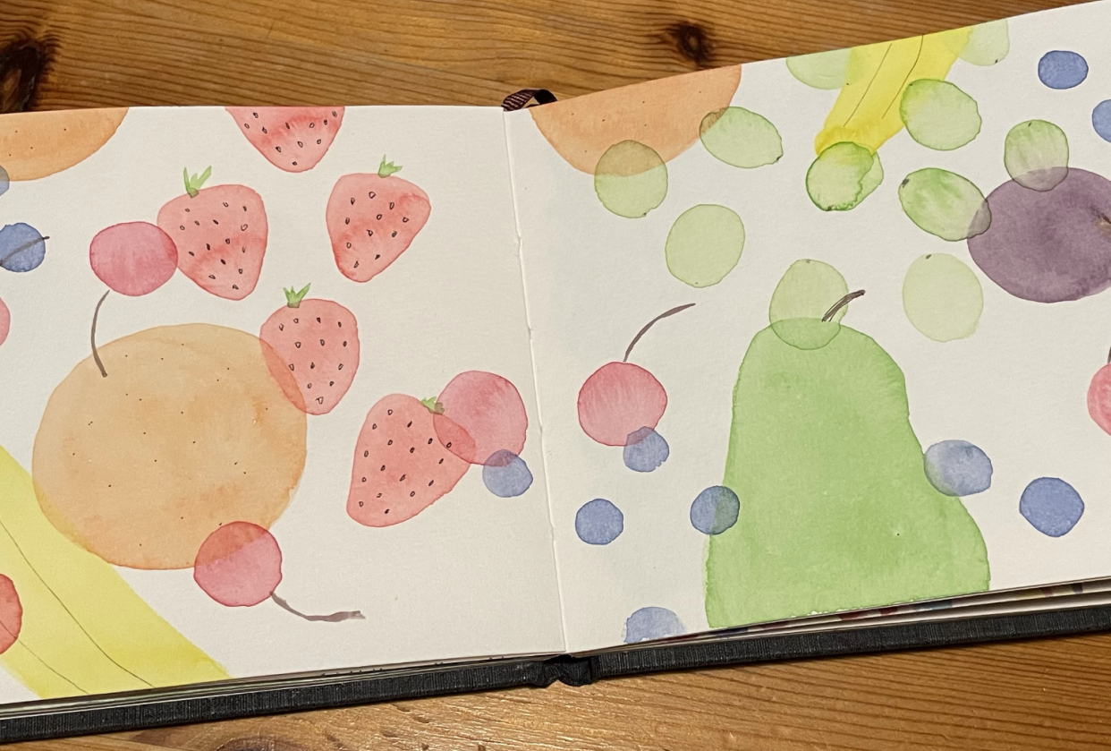 Watercolour Exercises - student project