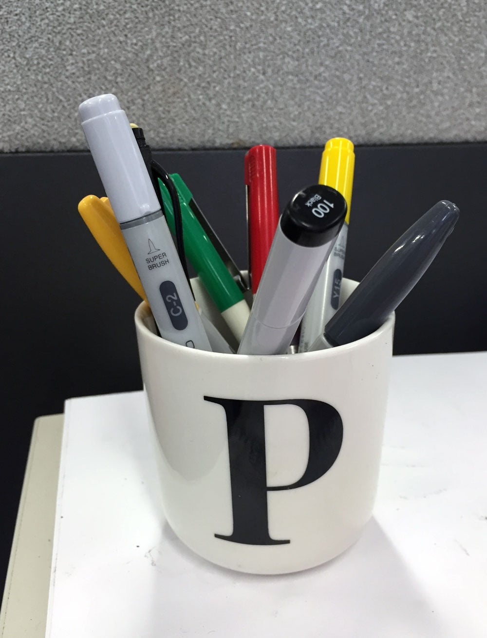 Cup on my desk - student project