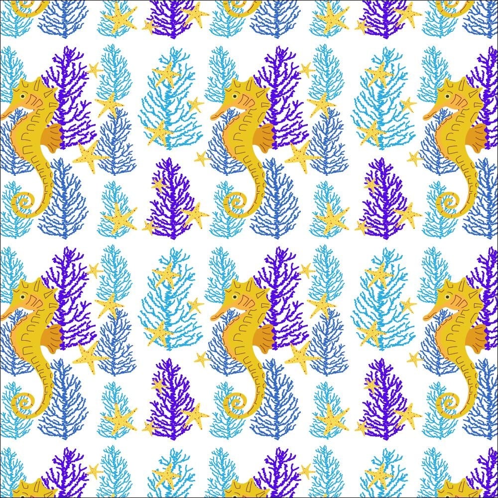 seahorse pattern - student project