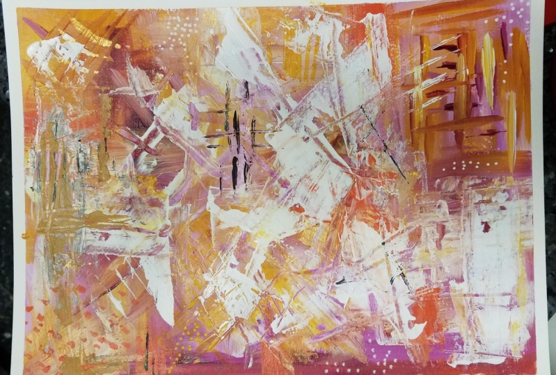 Pink abstract