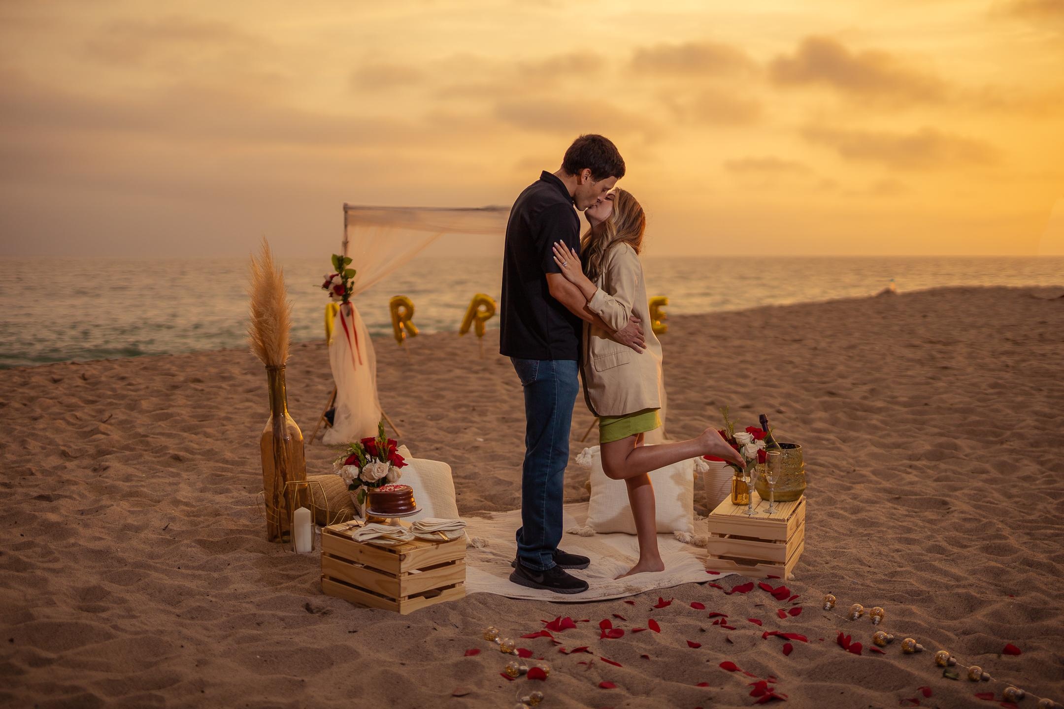 Engagement photo session - student project