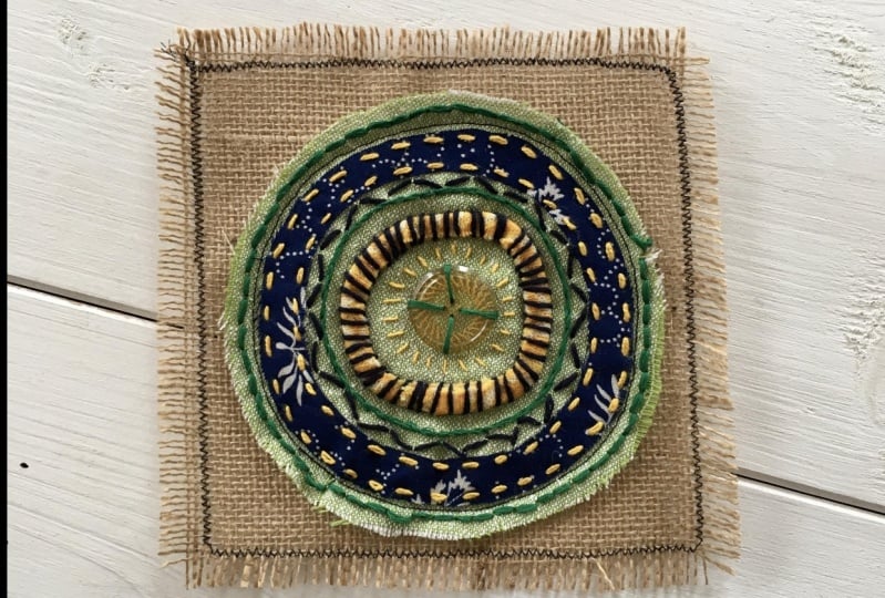 Stitched Mandala