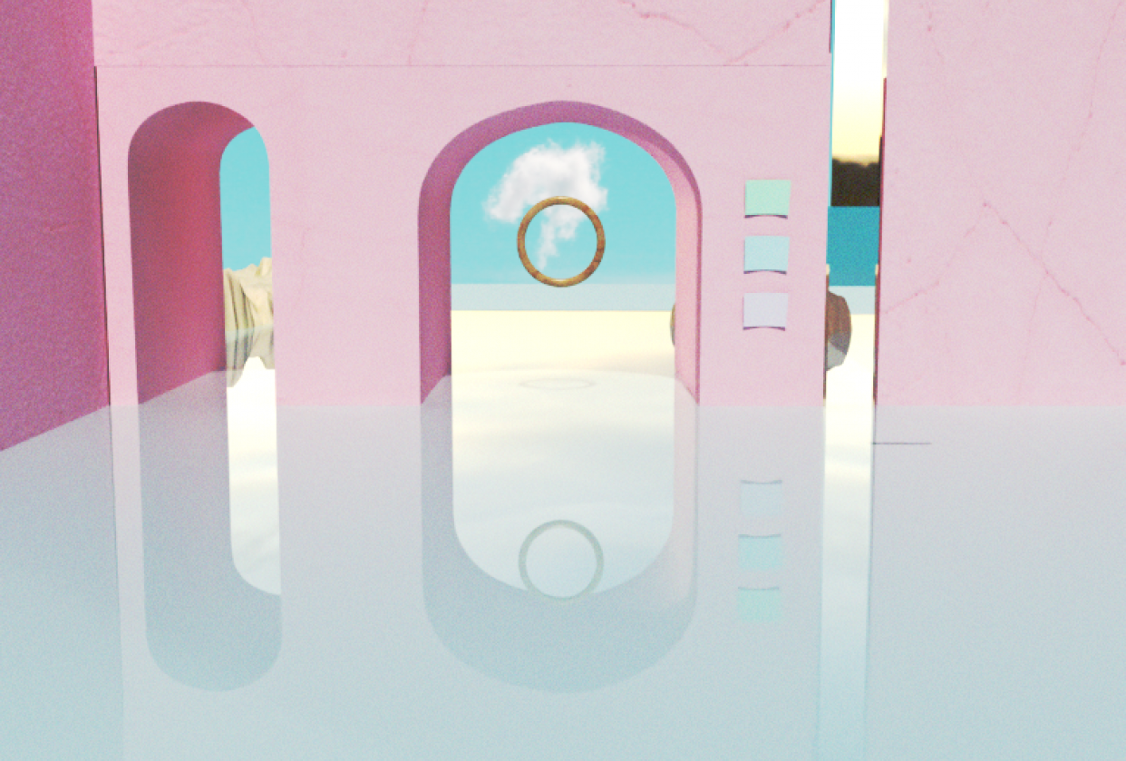 Starting with adobe dimension - student project