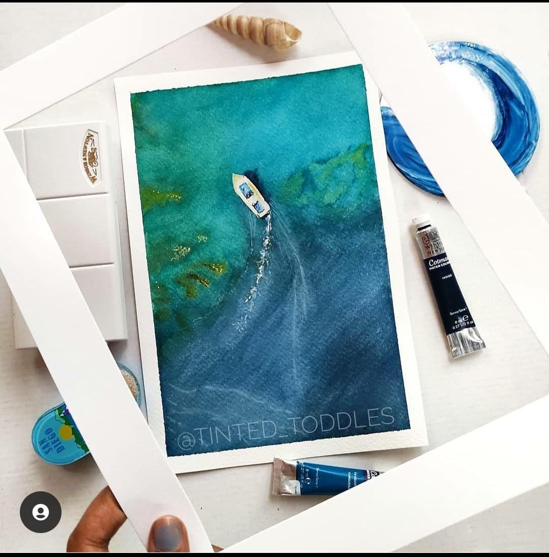Arial seascapes - student project