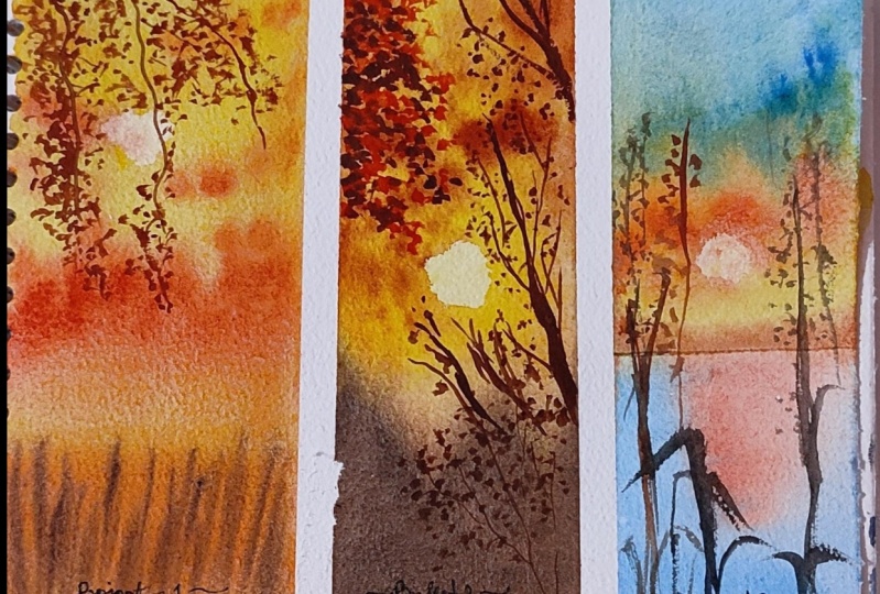 Glowing Sunsets