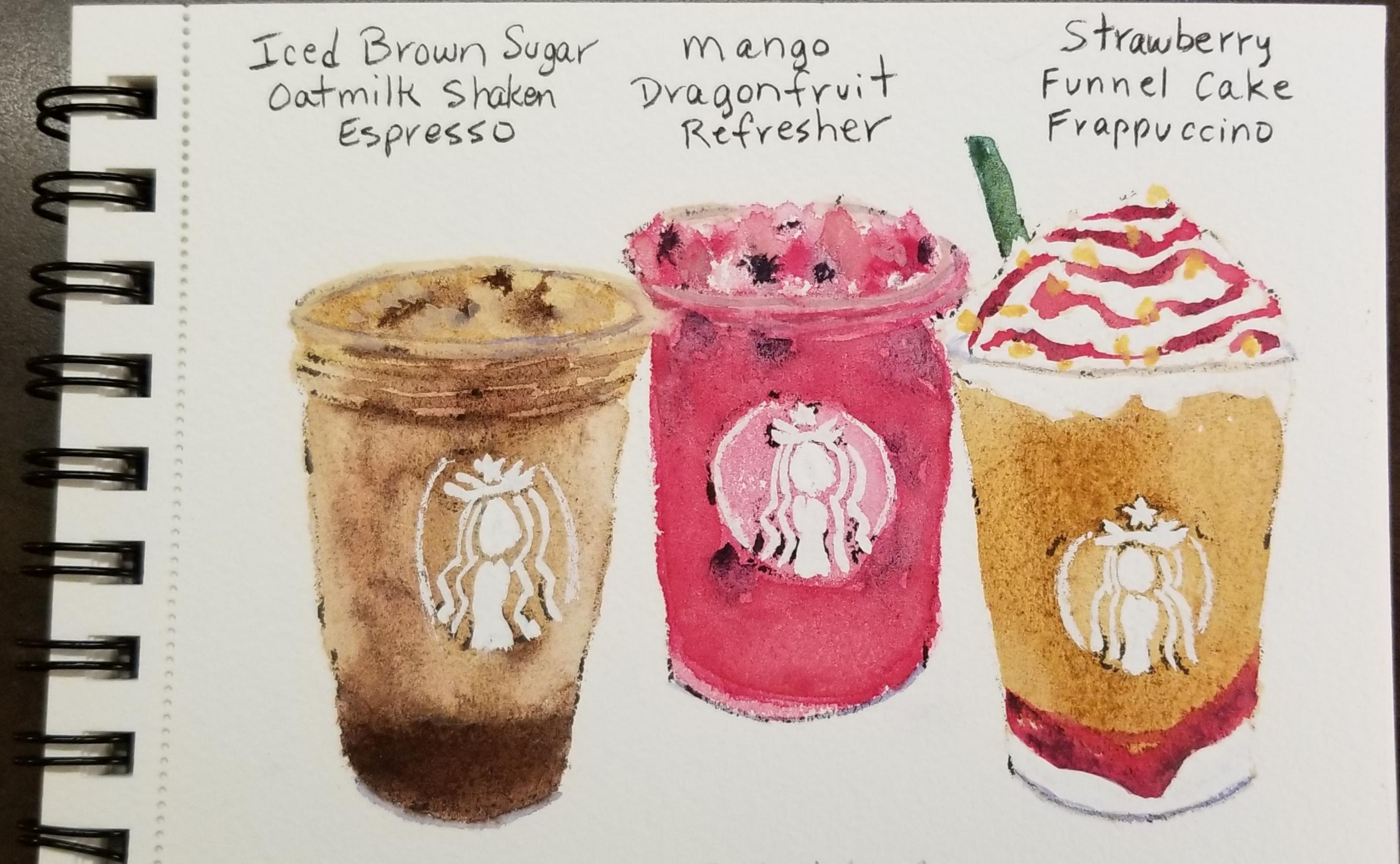 Starbucks Drinks - student project
