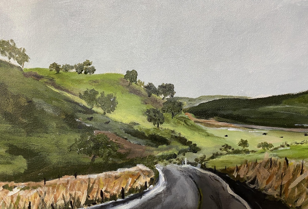 Country road - student project