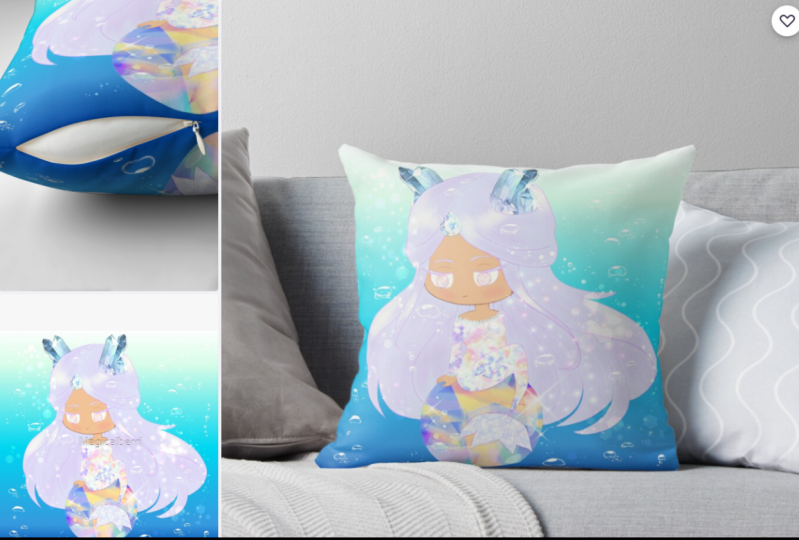 Crystal Mermaid Design