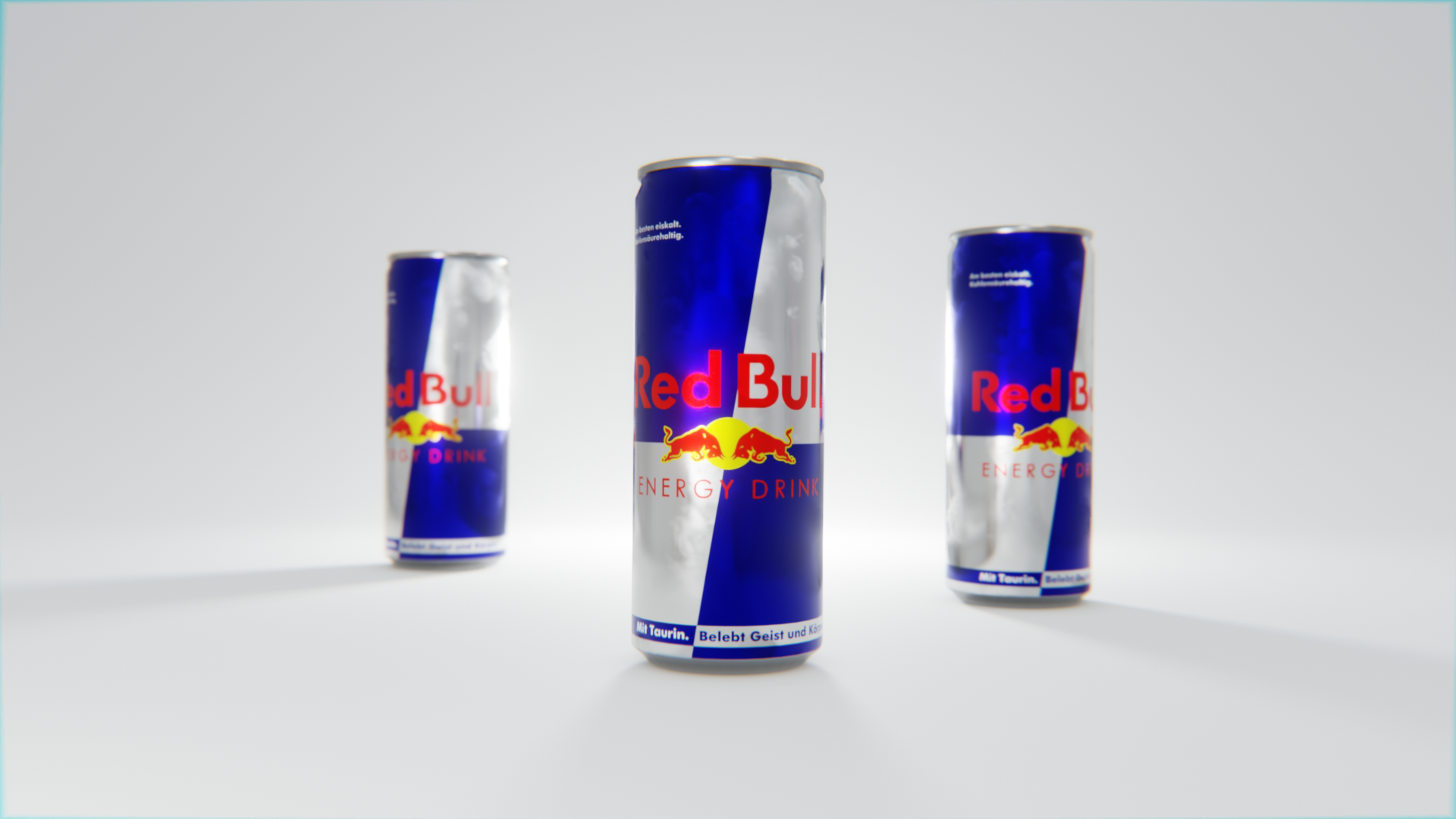 Red Bull Cans - student project