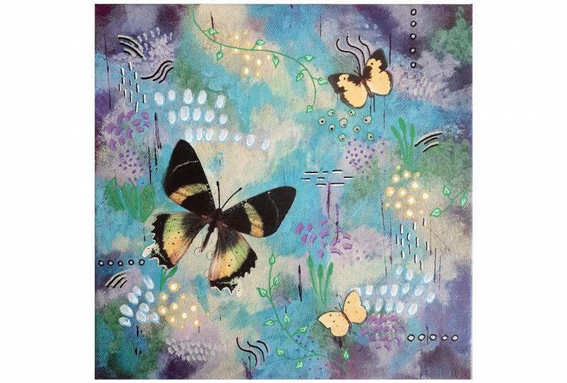 Butterflies in the garden
