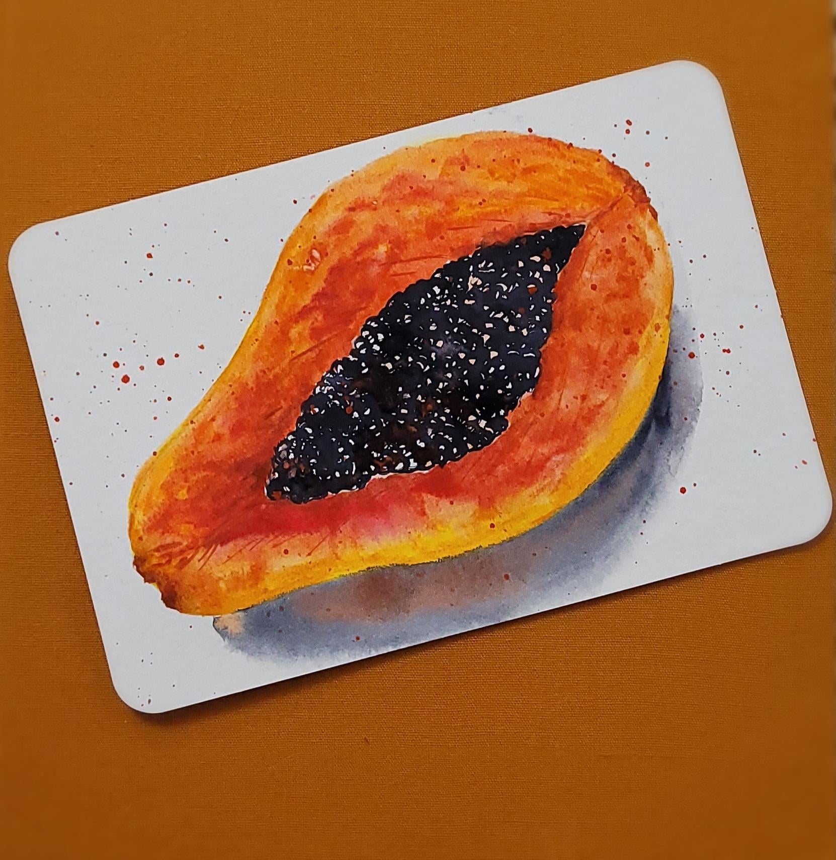 Tropical fruit series-Papaya - student project