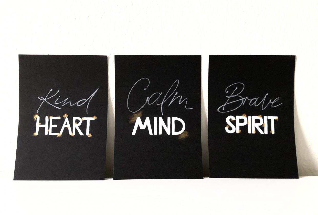 My first hand lettering - student project