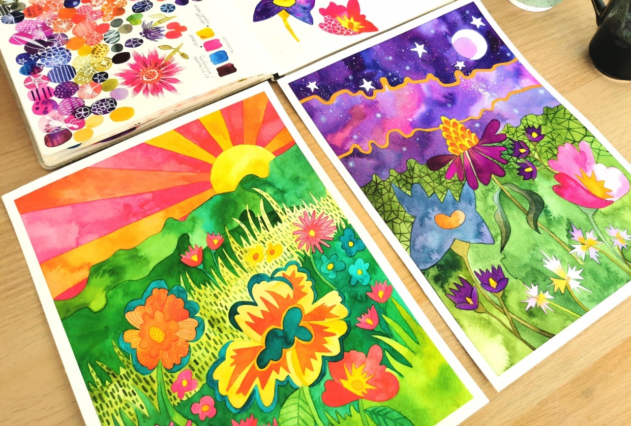 Mystical Landscapes - student project