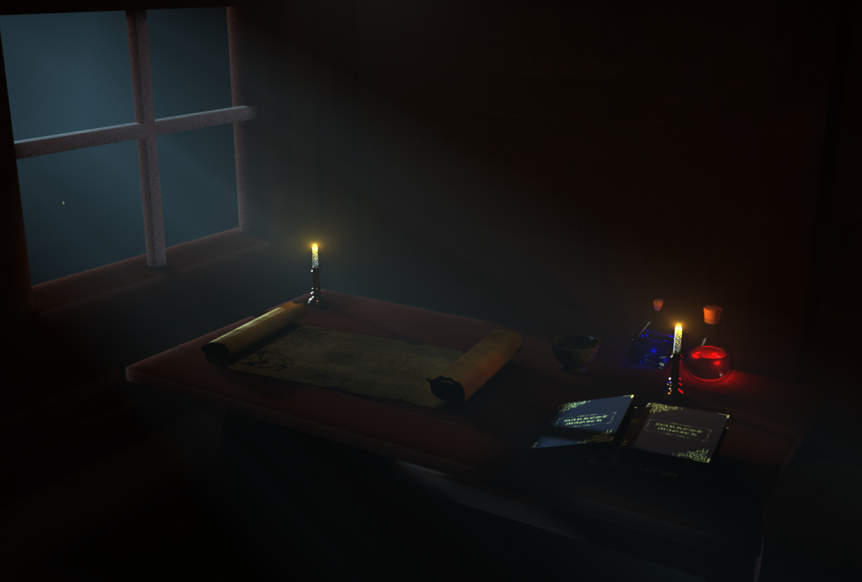 Mage's table - student project