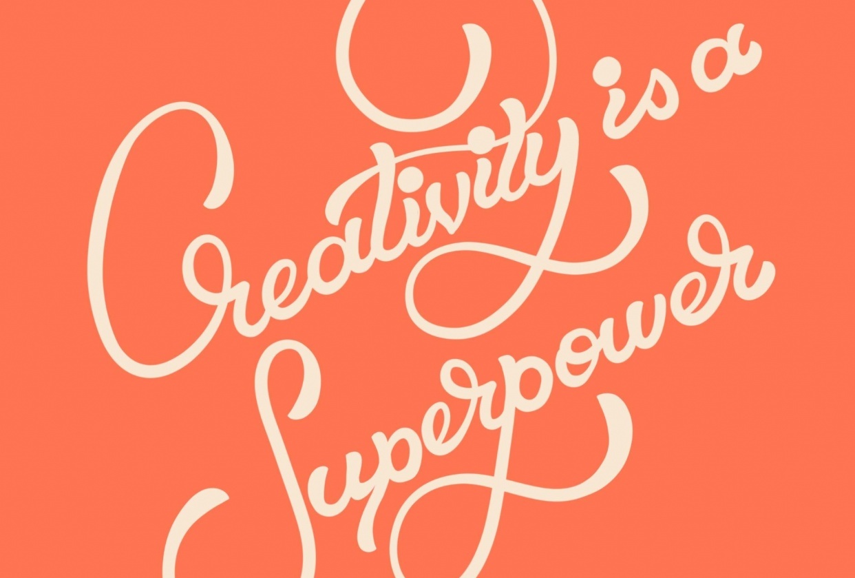 Hand Lettered Script - student project