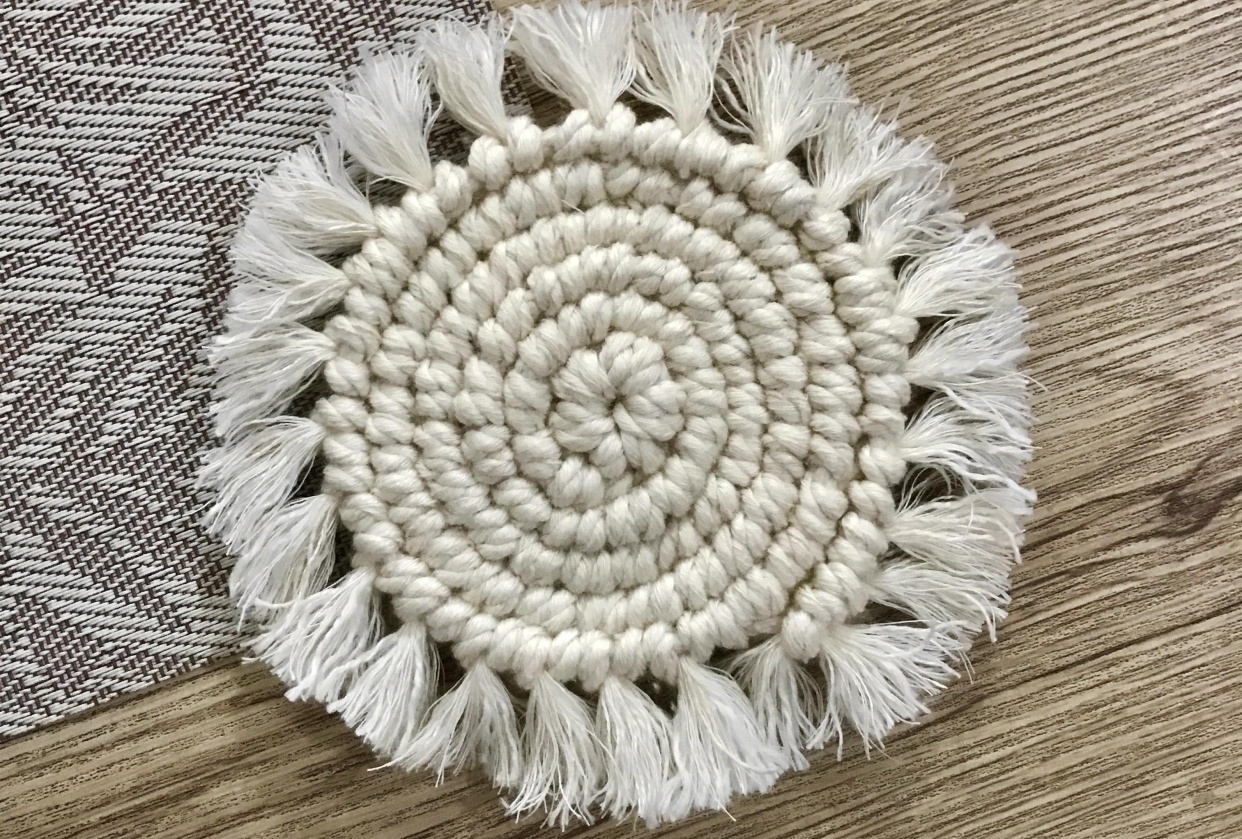 First Macramé Project! - student project