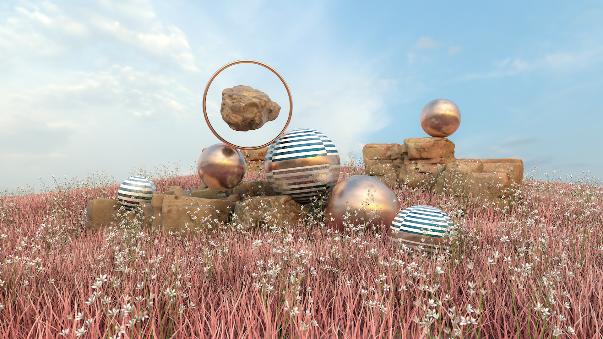 3D Landscape with Cinema 4D and Forester