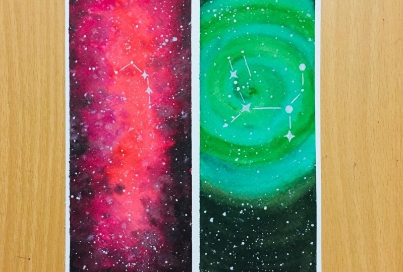 galaxies and constellations