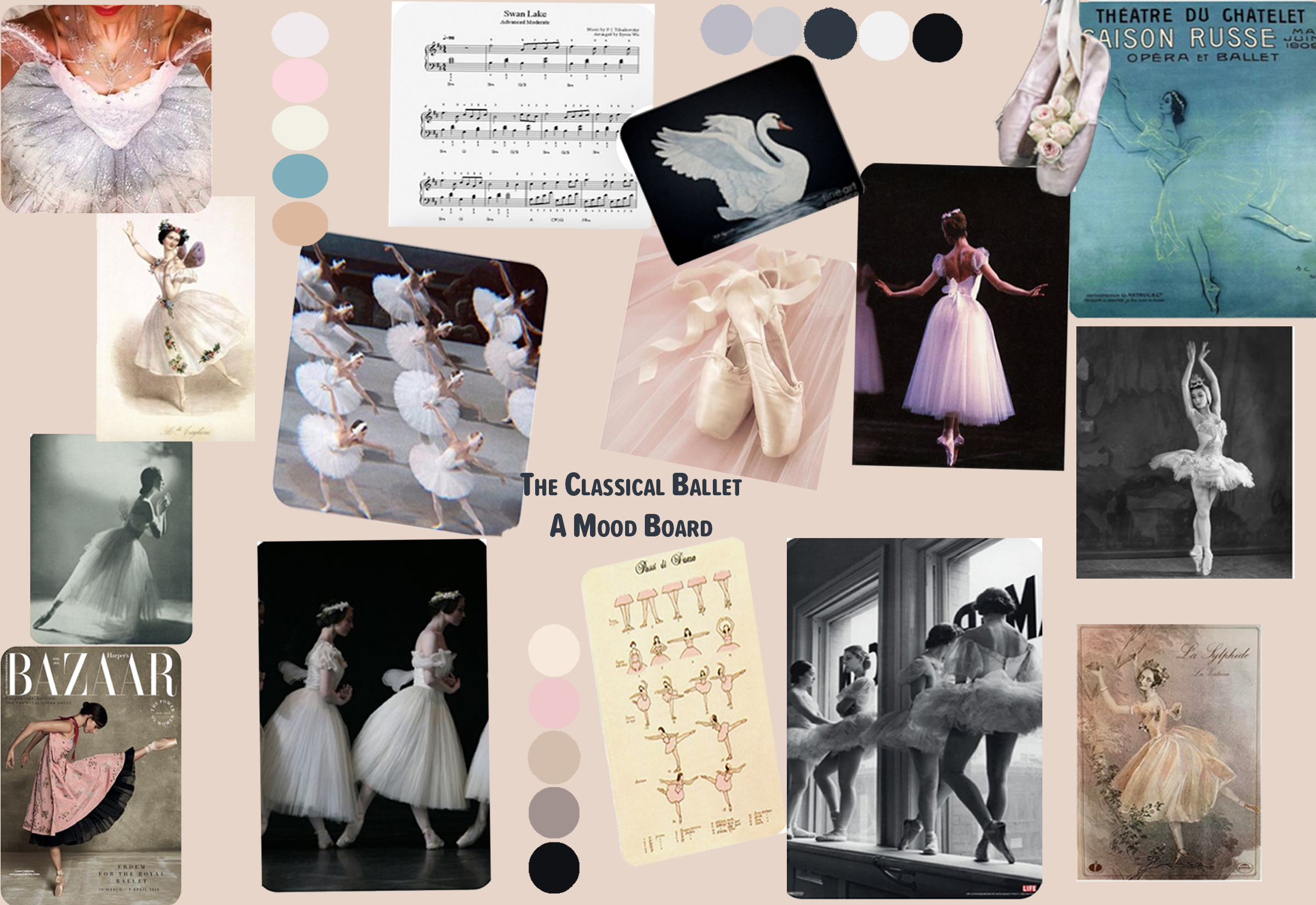 The Classical Ballet: A Mood Board - student project