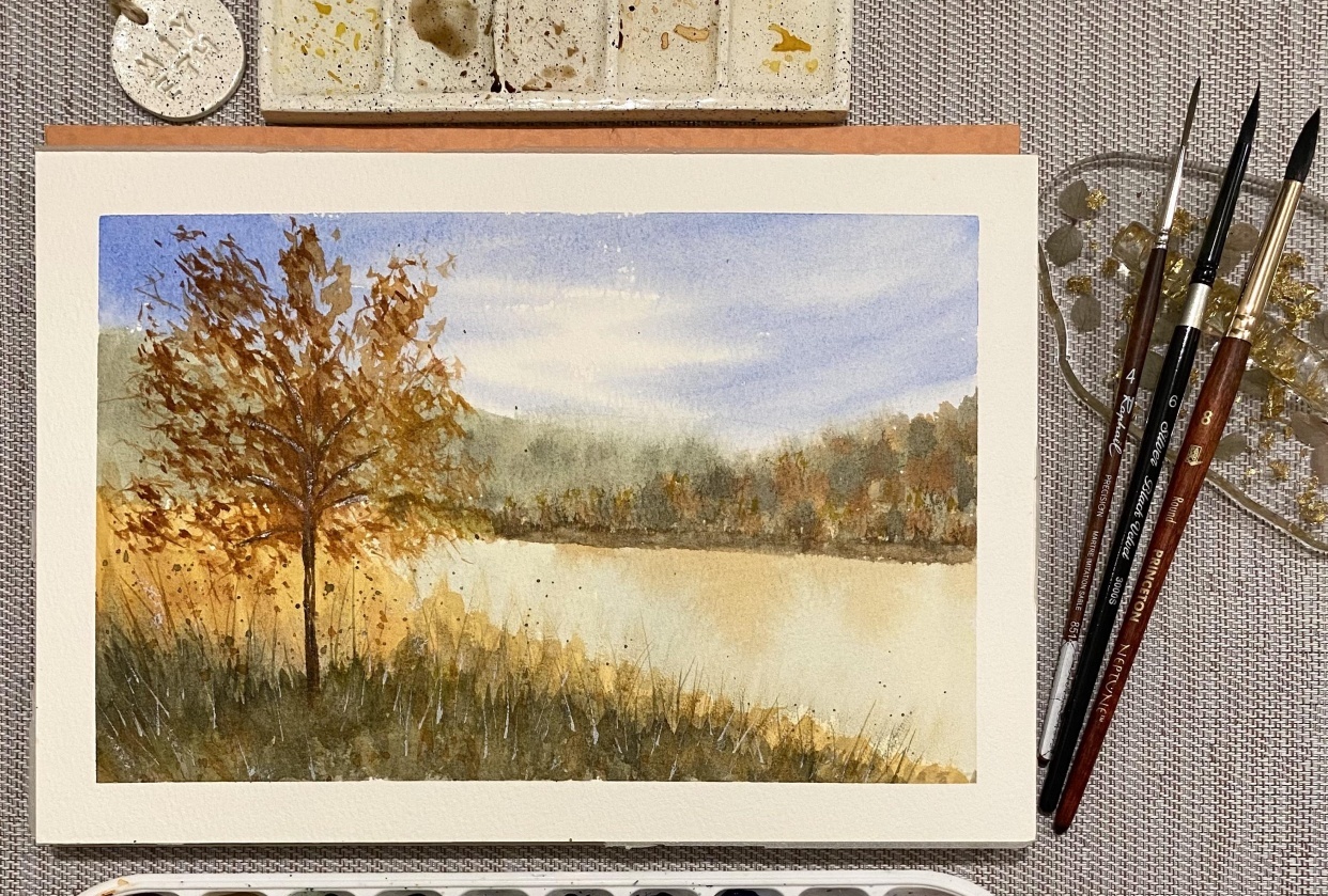 Autumn Landscape - student project