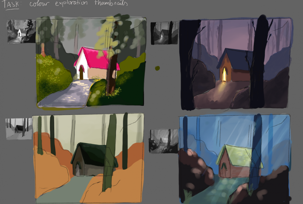 Colour & Light Exploration - student project