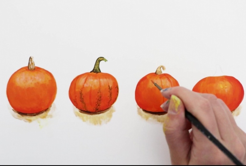 Pumpkin Paintings