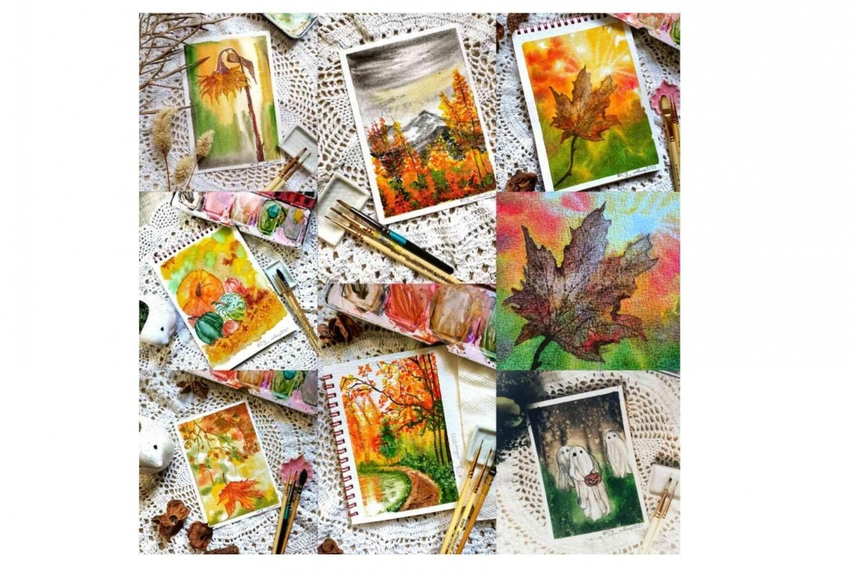 Autumn love - student project